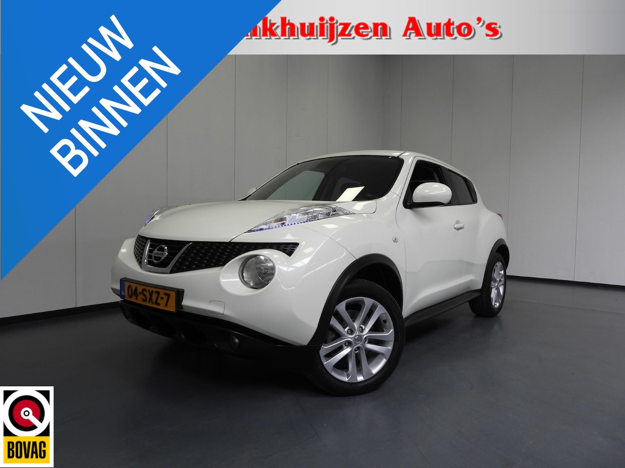 Nissan Juke - 1.6 DIG-T 190PK Aut. Tekna All-Mode 4WD LEER/NAVI/CAMERA/17"LMV! - AutoWereld.nl