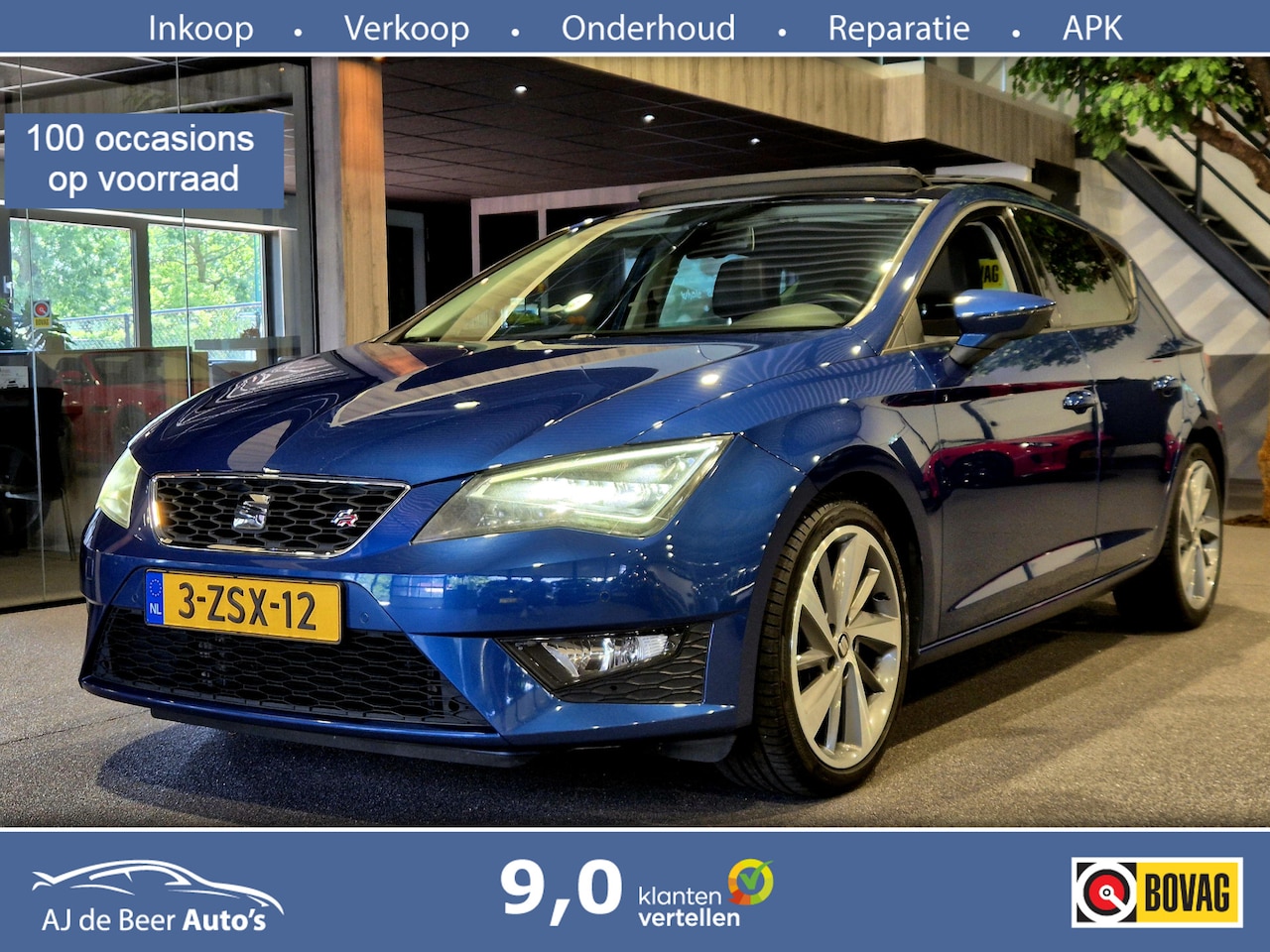 SEAT Leon - 1.4 TSI ACT FR Dynamic Panorama | Navigatie | Sensoren - AutoWereld.nl