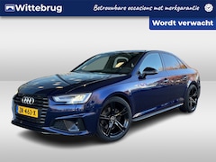 Audi A4 Limousine - 40 TFSI 190PK Sport S line black edition / Parkeersensoren / Getint glas / Navigatie / Led