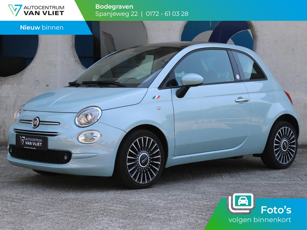 Fiat 500 - 1.0 Hybrid Launch Edition | APPLE CARPLAY / ANDROID AUTO | PANORAMA DAK | 12 MAANDEN BOVAG - AutoWereld.nl