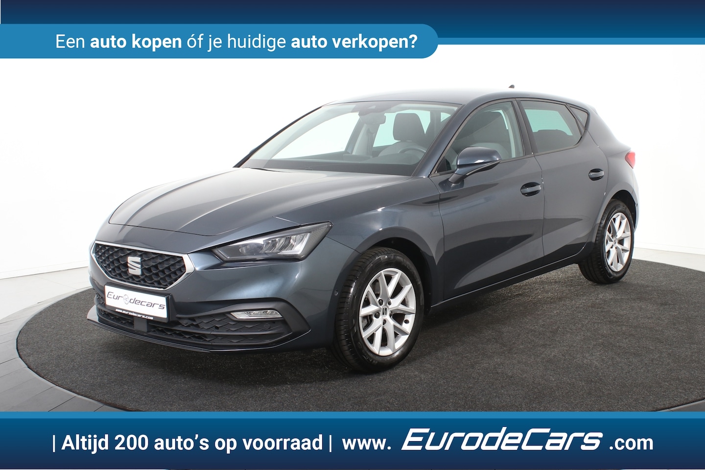 SEAT Leon - 1.0 eTSI Move *1ste Eigenaar*Navigatie*Stoelverwarming*PDC* - AutoWereld.nl