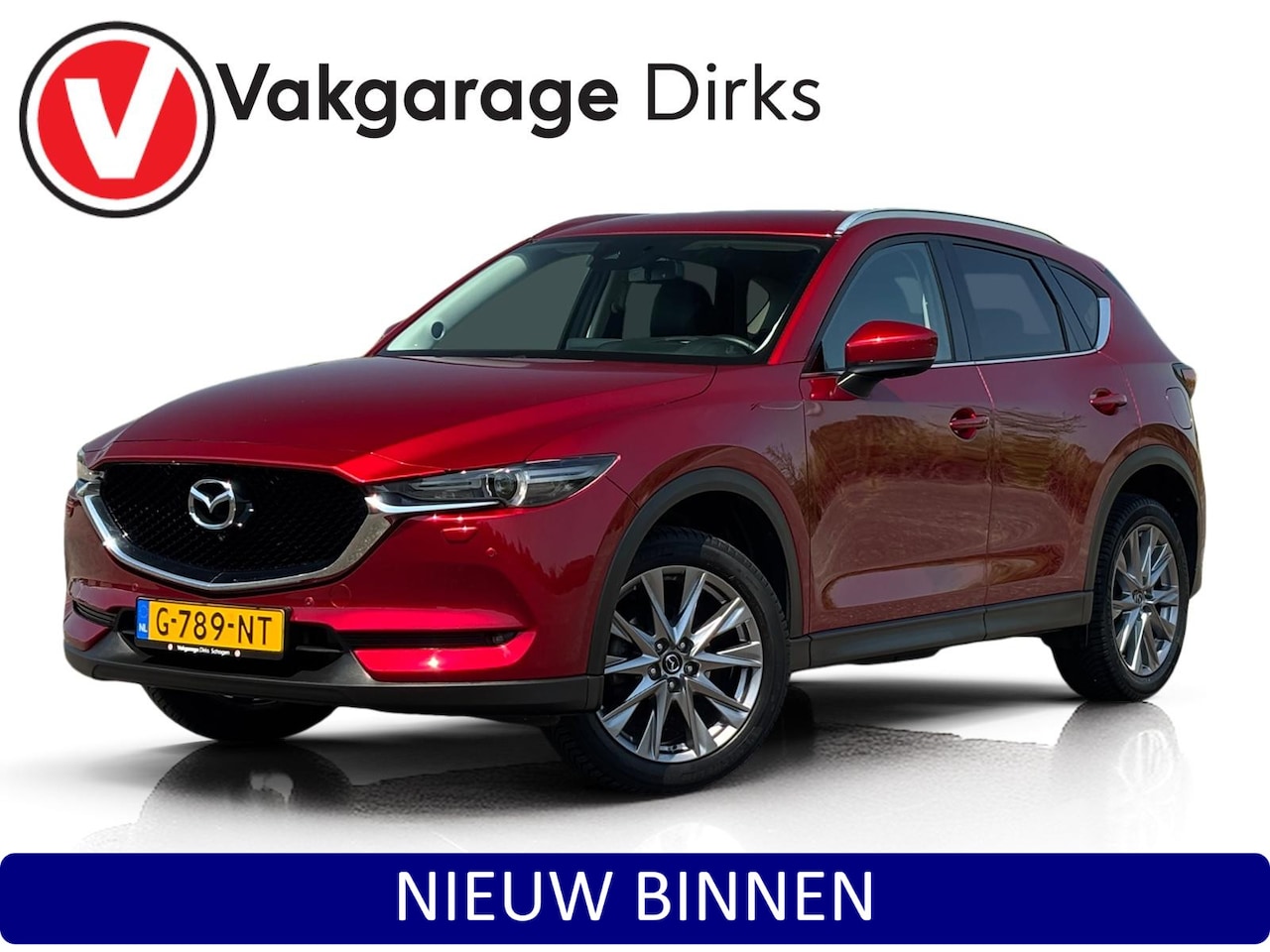 Mazda CX-5 - 2.0 SkyActiv-G 165 PK Luxury ✅ Stoelkoeling ✅ Leder ✅ 360CAM - AutoWereld.nl
