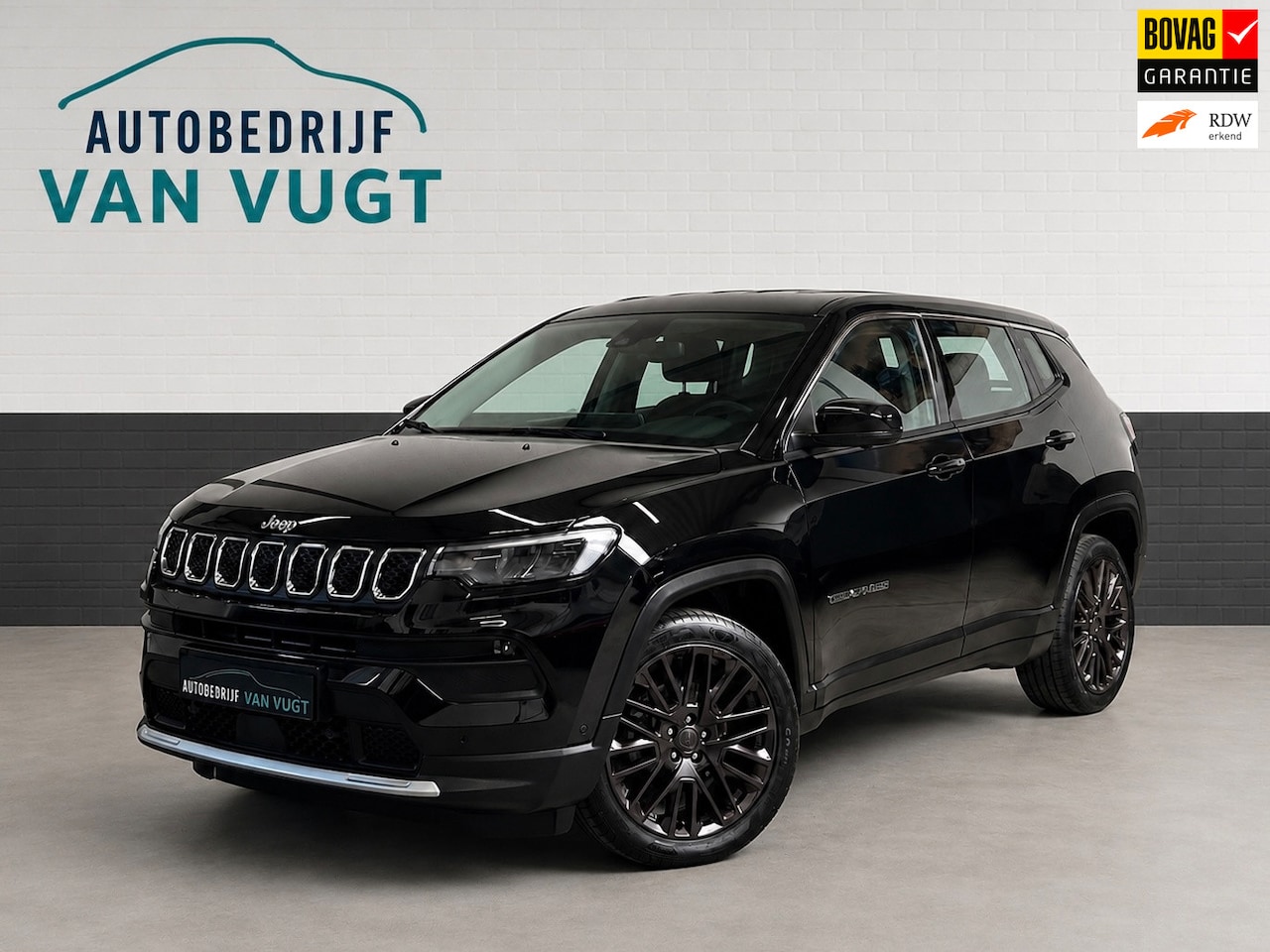 Jeep Compass - 1.5T e-Hybrid. 360 camera, Apple Android, pdc - AutoWereld.nl