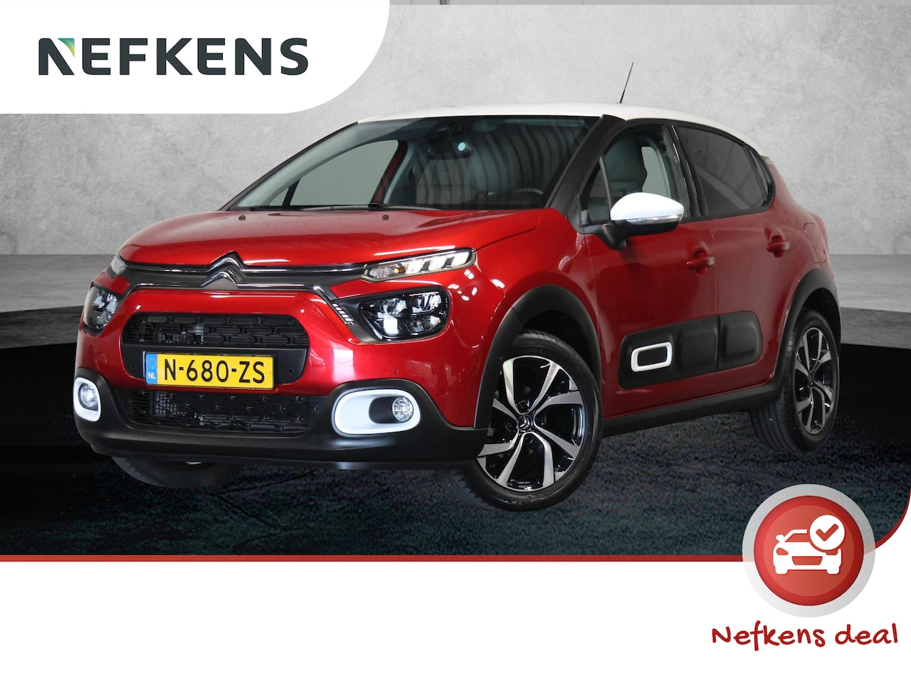 Citroën C3 - 110PK Shine | 1ste eigenaar |  AppleCarplay/AndroidAuto | Dodehoekdetectie | Camera | Park - AutoWereld.nl