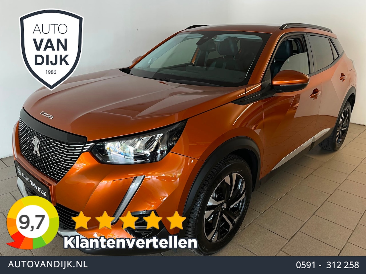 Peugeot 2008 - 1.2 Allure Pack 130PK AUTOMAAT AIRCO CLIMA NAVI CRUISE CAMERA APPLE CARPLAY PDC PRIVACY GL - AutoWereld.nl