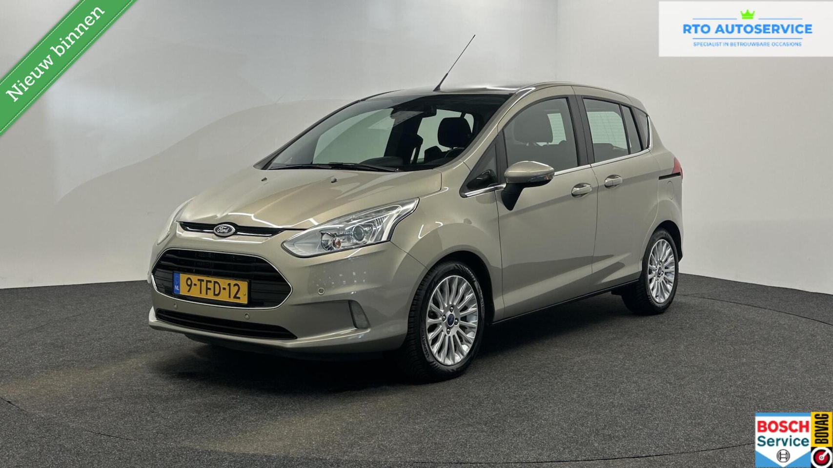 Ford B-Max - 1.0 EcoBoost Titanium NAVI TREKHAAK LM ECC CRUISE 24000 KM. - AutoWereld.nl