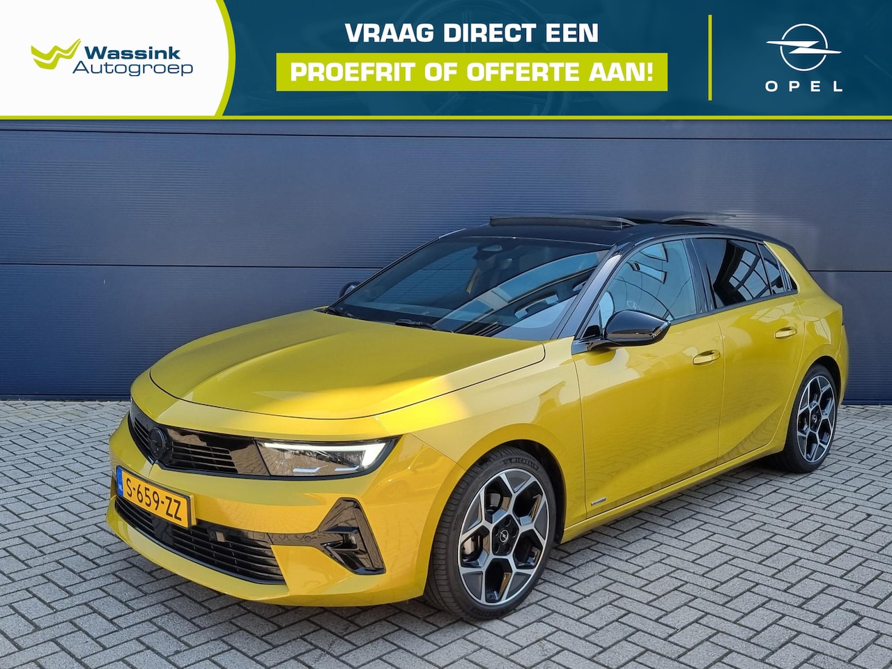 Opel Astra - 1.2 Level 4 Automaat | Lederen Bekleding | Stoelverwarming/Ventilatie | Massagestoel | 360 - AutoWereld.nl