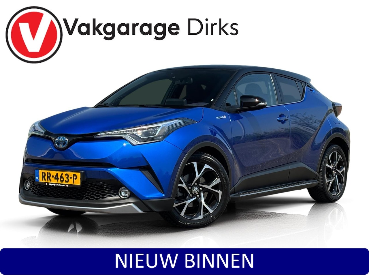 Toyota C-HR - 1.8 Hybrid Bi-Tone ✅ LED ✅ ACC ✅ JBL - AutoWereld.nl