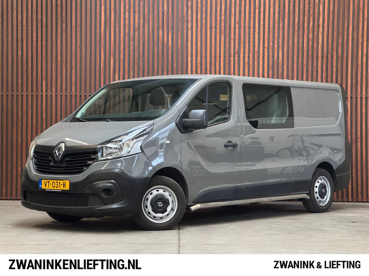 Renault Trafic - 1.6 dCi T29 L2H1 Dubbele Cabine Comfort NAVI-CRUISE-AIRCO-PDC-BT/TEL-TREKHAAK - AutoWereld.nl