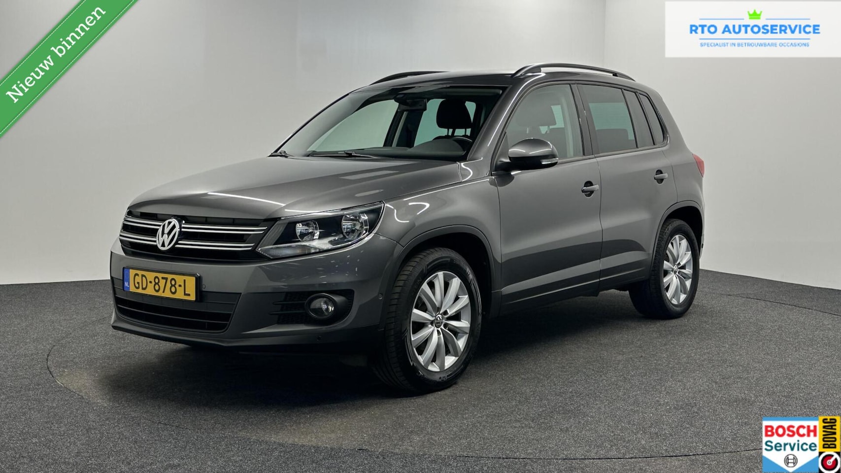 Volkswagen Tiguan - 1.4 TSI Sport&Style TREKHAAK ECC CRUISE NAVI. - AutoWereld.nl