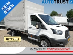 Ford Transit - 350 2.0 TDCI 130PK, L4, Airco, Huifopbouw L*B*H = 410*215*215, Geen garantie, zo meenemen