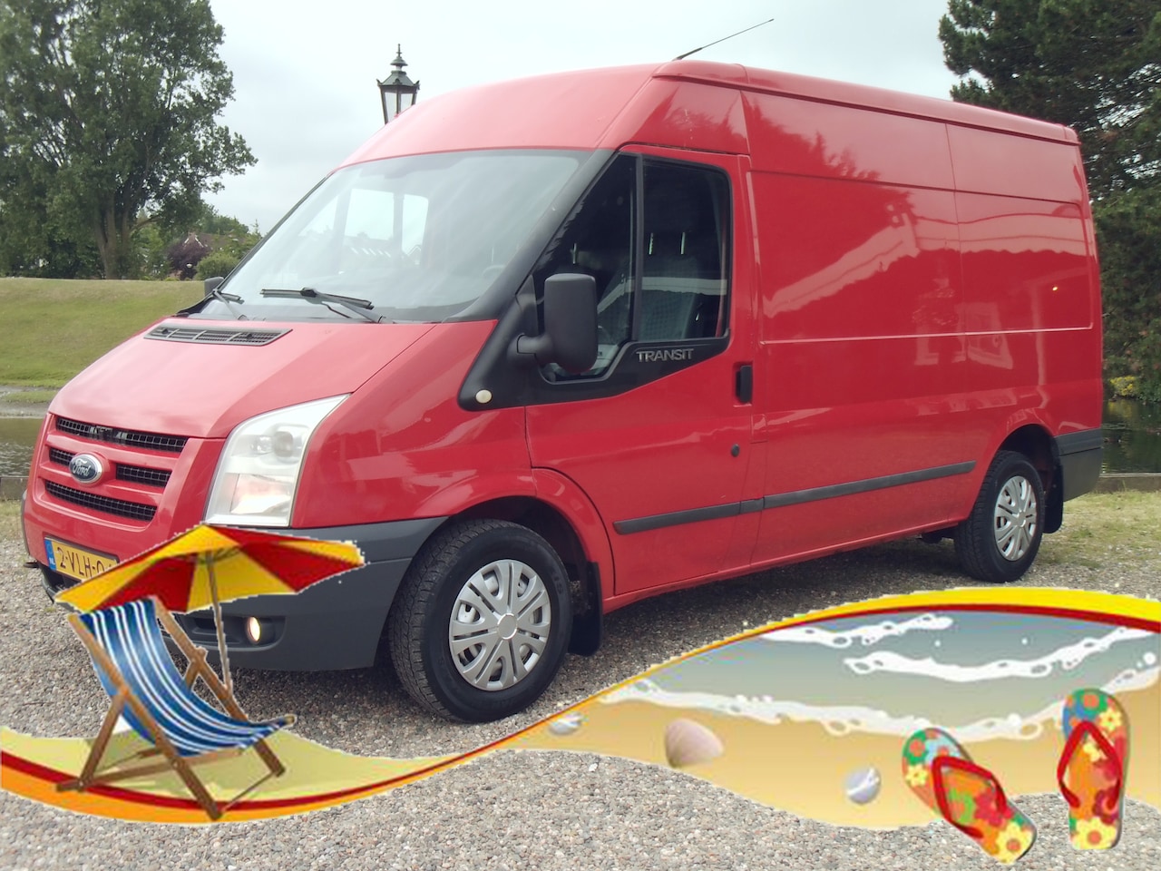 Ford Transit - 280M 2.2 TDCI - Airco - 3 Zits - AutoWereld.nl