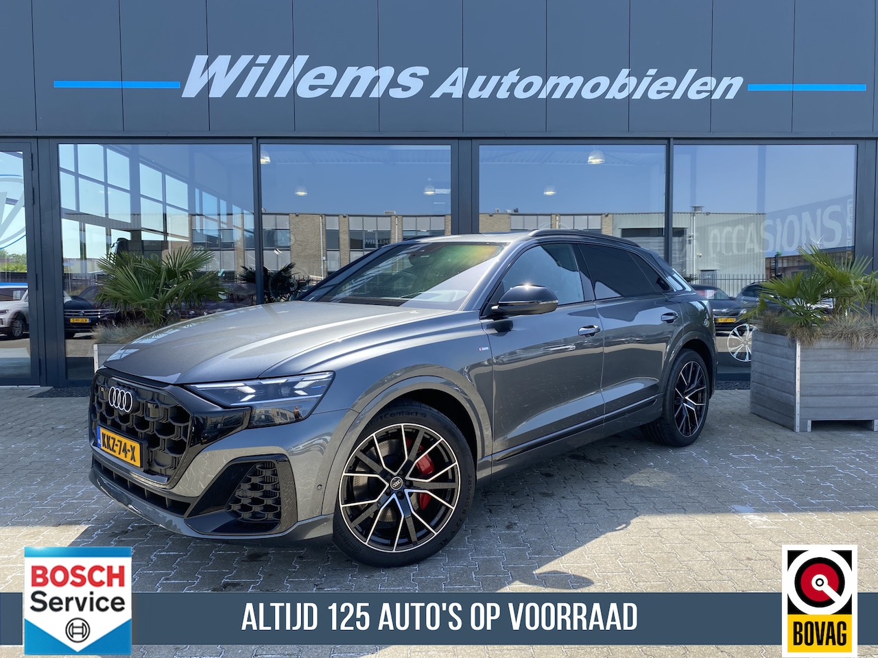 Audi Q8 - 60 TFSI e quattro Pro Line S Competition Panoramadak, Bang & Olufsen & Trekhaak Elektrisch - AutoWereld.nl