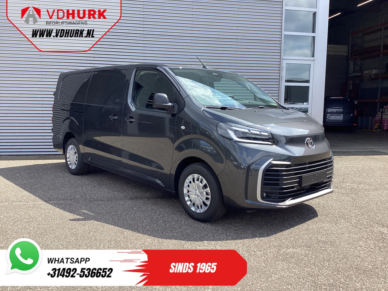 Toyota ProAce Electric Worker - 75 kWh L3 345 km WLTP LED/ Snellader/ Keyless/ Adapt.Cruise/ Stuurverw./ Stoelverw./ Navi/ - AutoWereld.nl