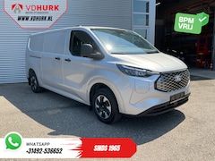 Ford Transit Custom - E-Transit L2 65 kWh 330 km WLTP Garantie t/m 05-'29/ LED/ Snellader/ Standkachel/ Stoelver