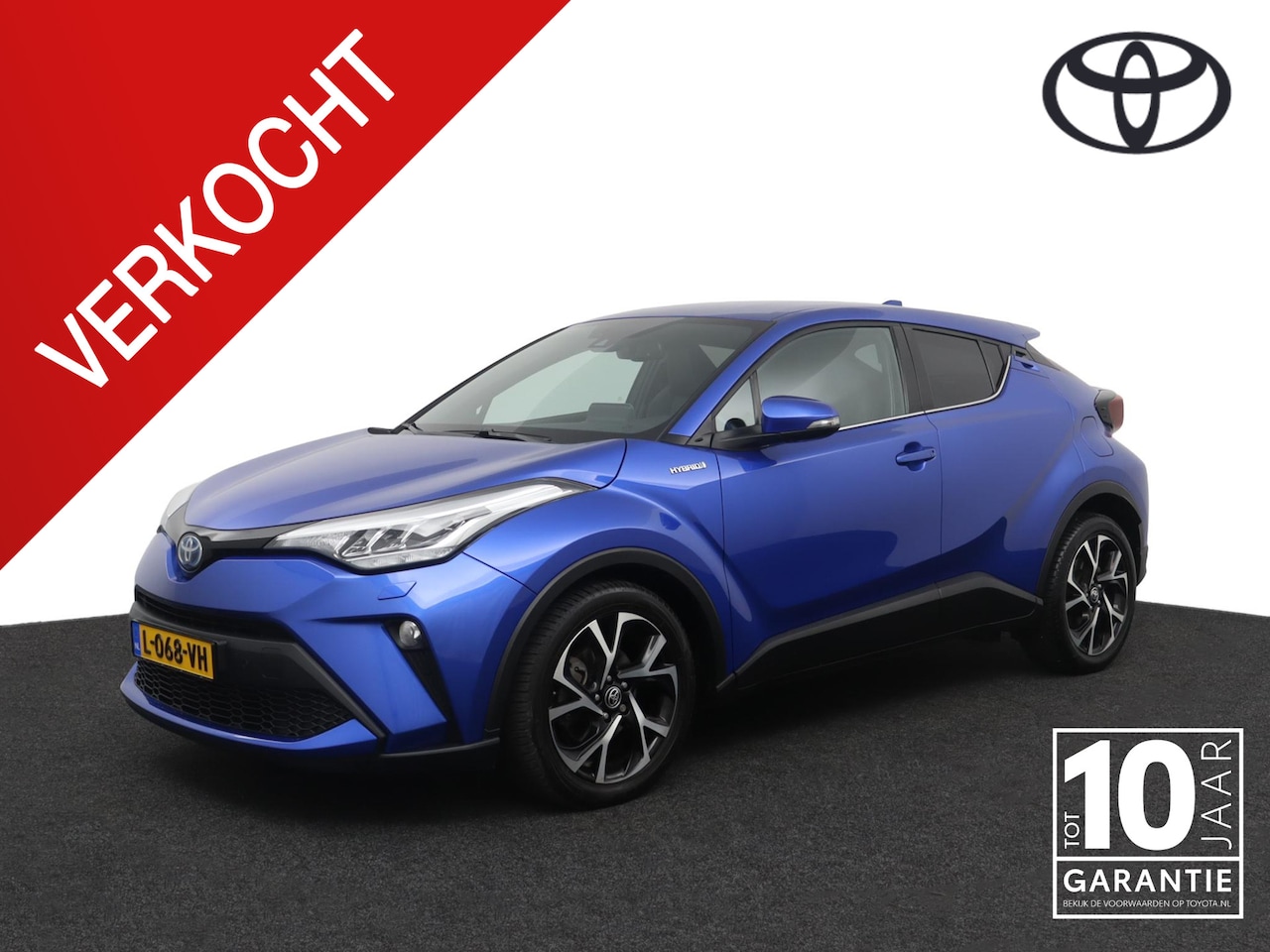 Toyota C-HR - 1.8 Hybrid | Full Leder  | Parkeer sensoren V+A | Apple carplay | Android auto | Stoel + s - AutoWereld.nl