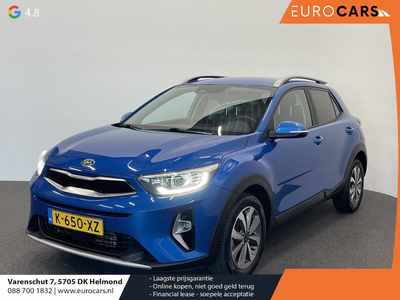 Kia Stonic - 1.0 T-GDi MHEV DynamicPlusLine Navigatie Apple Carplay/Android Auto Lichtmetalen Velgen Cl - AutoWereld.nl