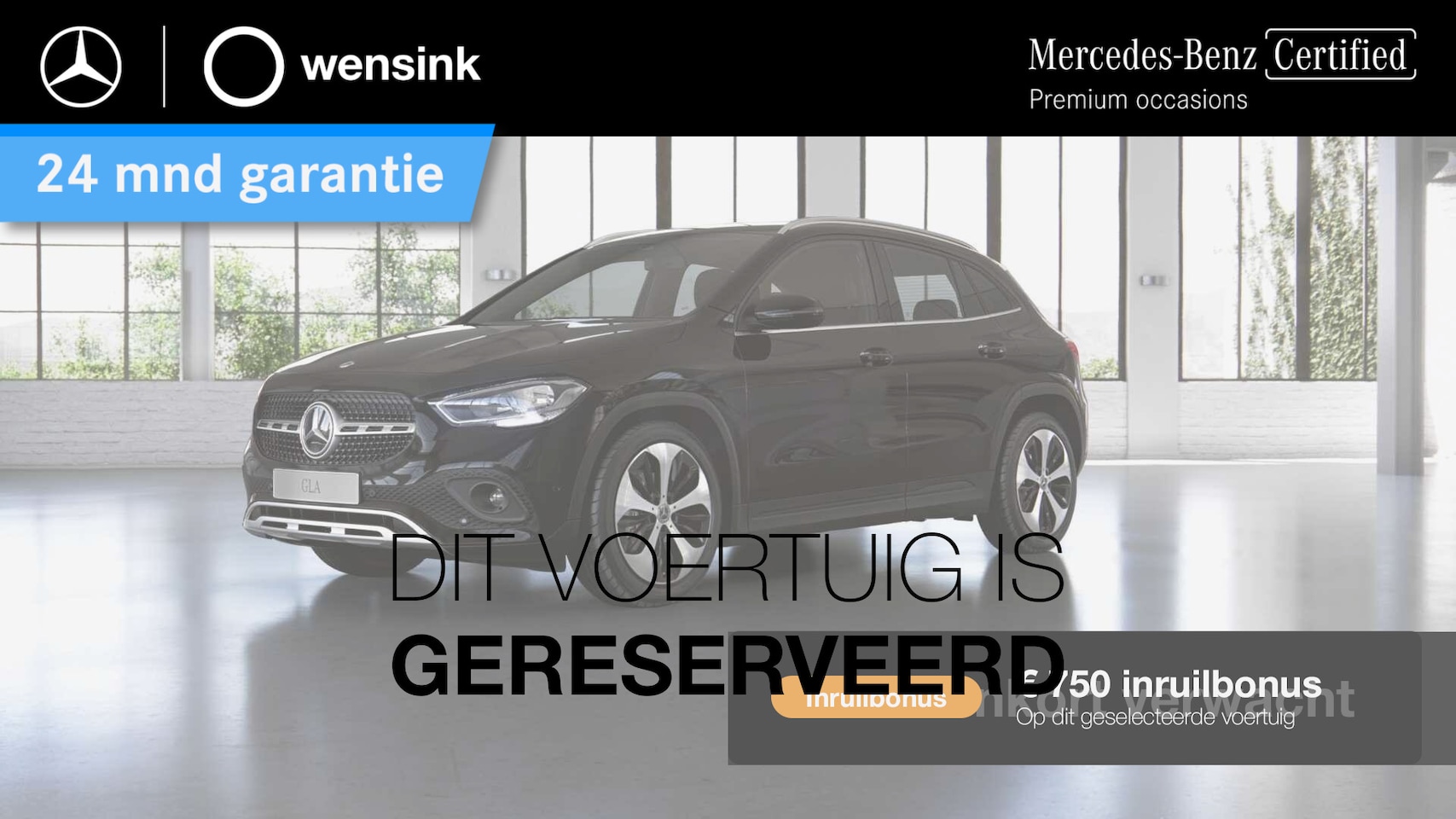Mercedes-Benz GLA-Klasse - 180 Luxury Line | Achteruitrijcamera | Stoelverwarming | DAB radio | - AutoWereld.nl