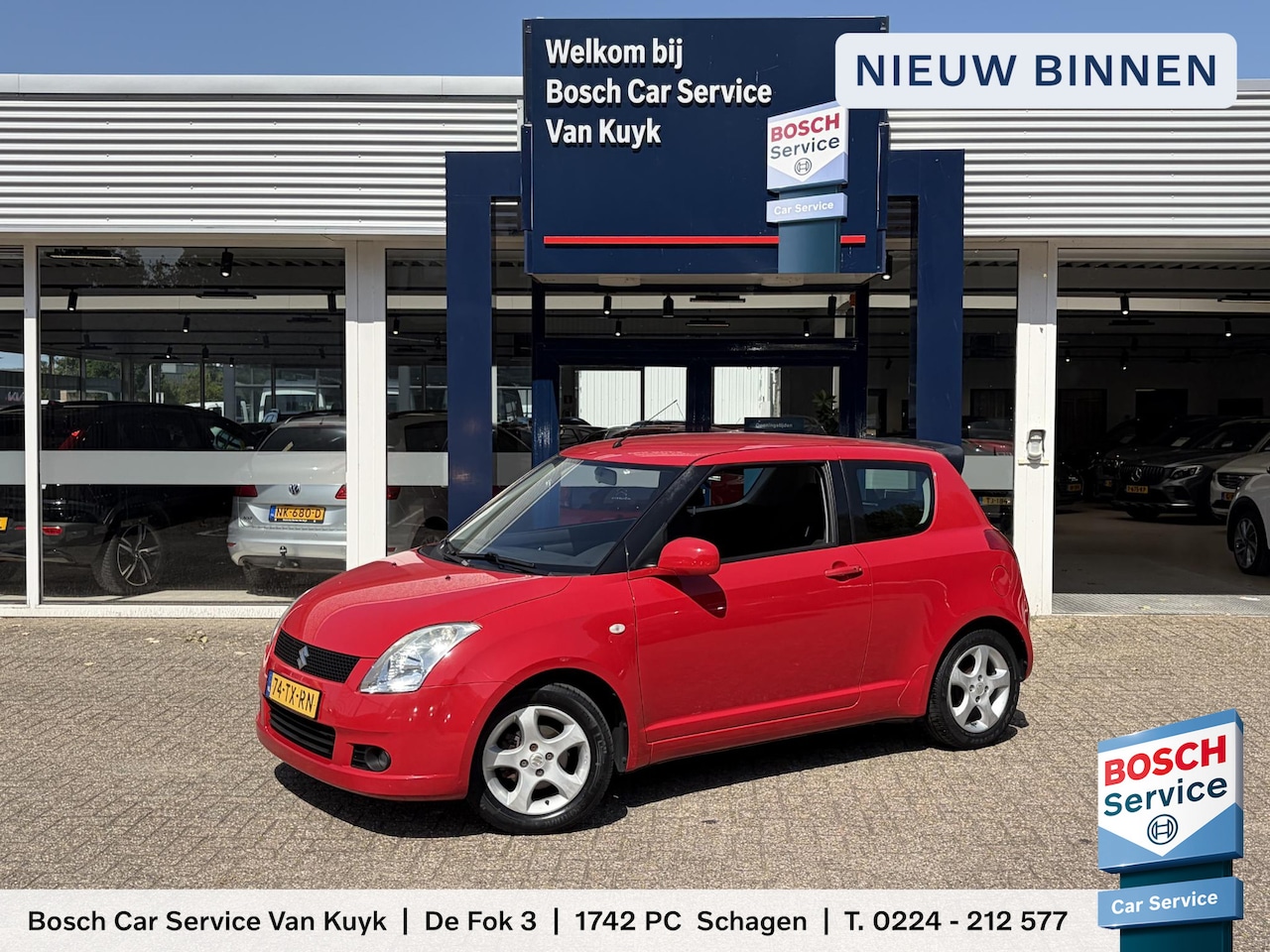 Suzuki Swift - 1.3 Exclusive / NL-Auto / 70.000 KM / Airco / Radio / Elektr.-Ramen / 15'' LMV / ENZ. - AutoWereld.nl