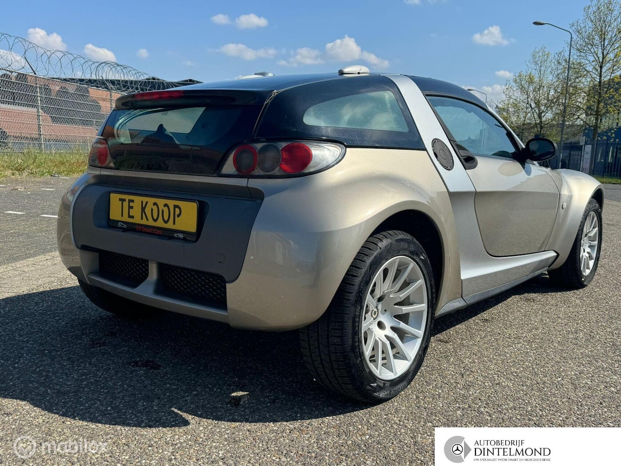 Smart Roadster Coupé - 82pk, lederpakket, lage km stand ! - AutoWereld.nl