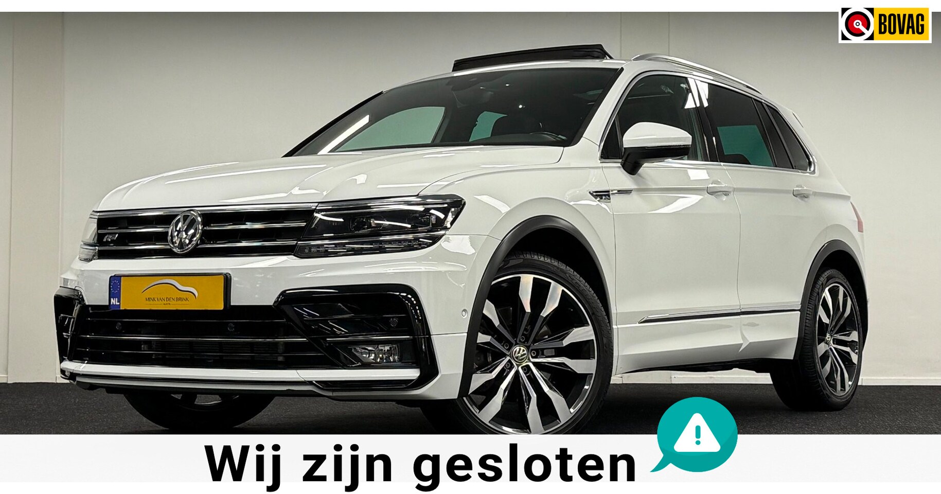 Volkswagen Tiguan - 2.0 TSI 4Motion*3xR-Line*190PK*Panodak*Leder*Memory*DigiDisplay* - AutoWereld.nl