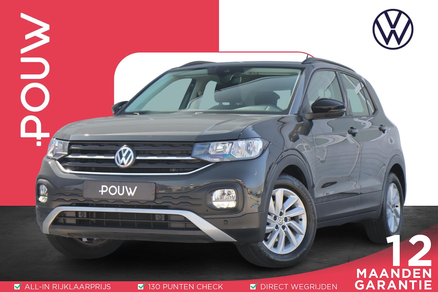 Volkswagen T-Cross - 1.0 TSI 115pk Life | Navigatie | App Connect | Achteruitrijcamera | Climate Control | Dode - AutoWereld.nl