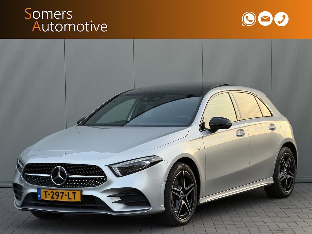Mercedes-Benz A-klasse - 250 e AMG Night Premium Plus | Panorama | Sfeer | 360 Cam | Distronic | Apple CarPlay - AutoWereld.nl
