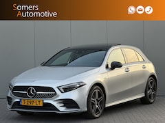 Mercedes-Benz A-klasse - 250 e AMG Night Premium Plus | Panorama | Sfeer | 360 Cam | Distronic | Apple CarPlay