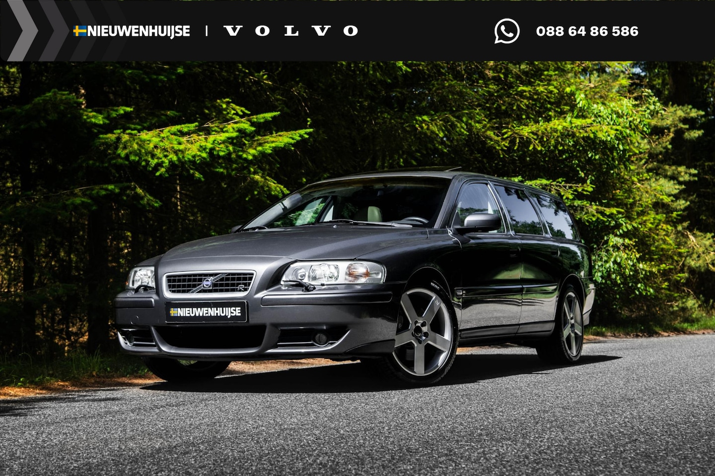 Volvo V70 - 2.5 R | Youngtimer | 5 cilinder!| 4 wiel aangedreven | 300 PK | UNIEK | 18" R-Velgen | Bes - AutoWereld.nl
