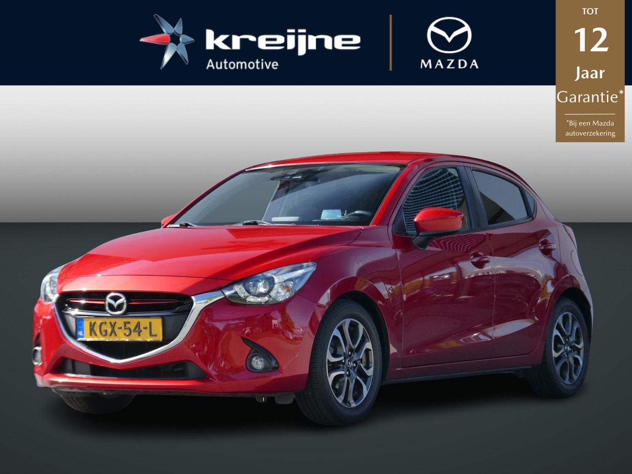 Mazda 2 - 1.5 Skyactiv-G GT-M | Navi | Clima | Keyless | Head-Up | RIJKLAARPRIJS!! - AutoWereld.nl