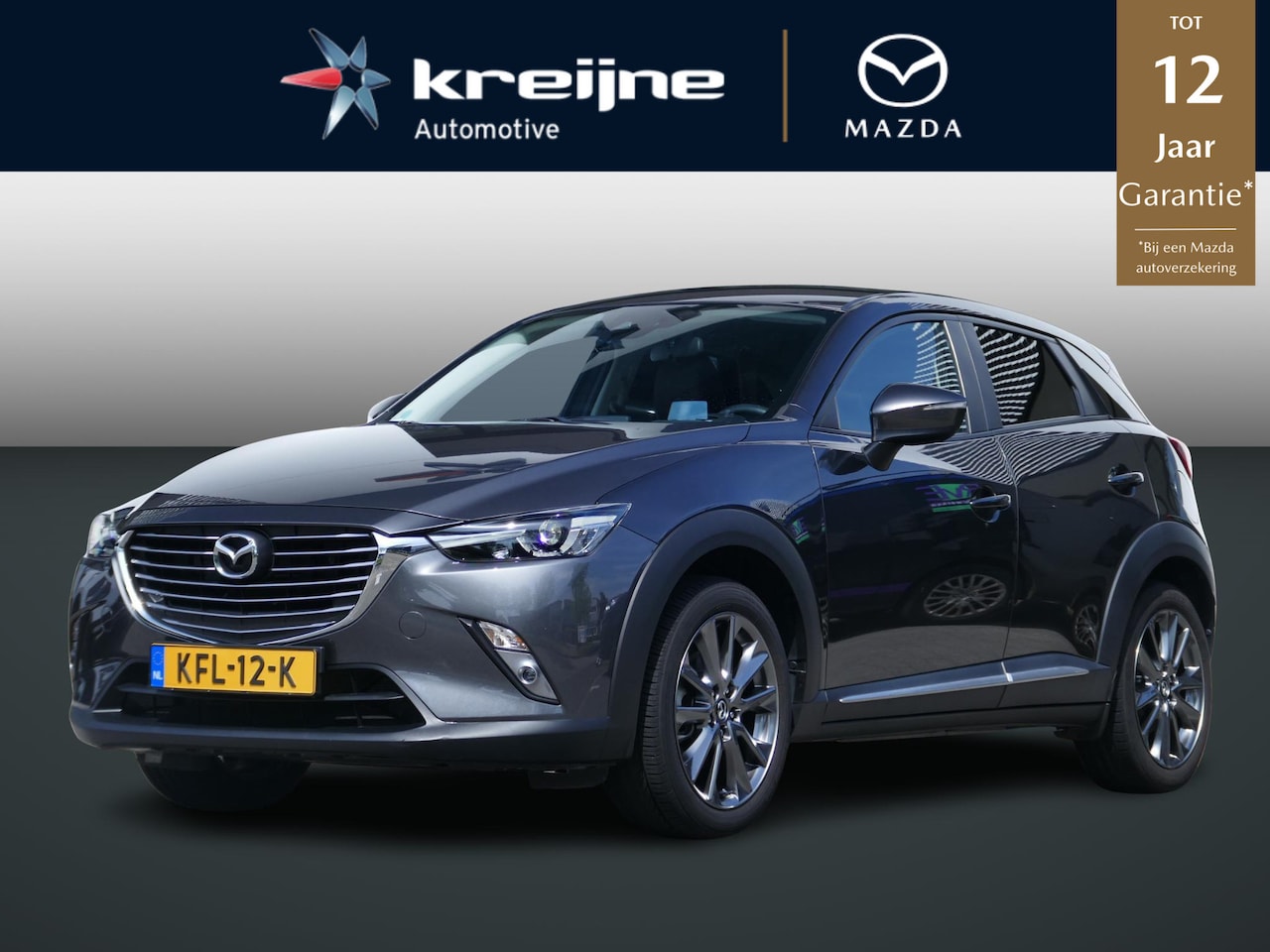 Mazda CX-3 - 2.0 SkyActiv-G 120 GT-Luxury | Automaat | Navigatie | Elektrische Bestuurdersstoel Met Mem - AutoWereld.nl