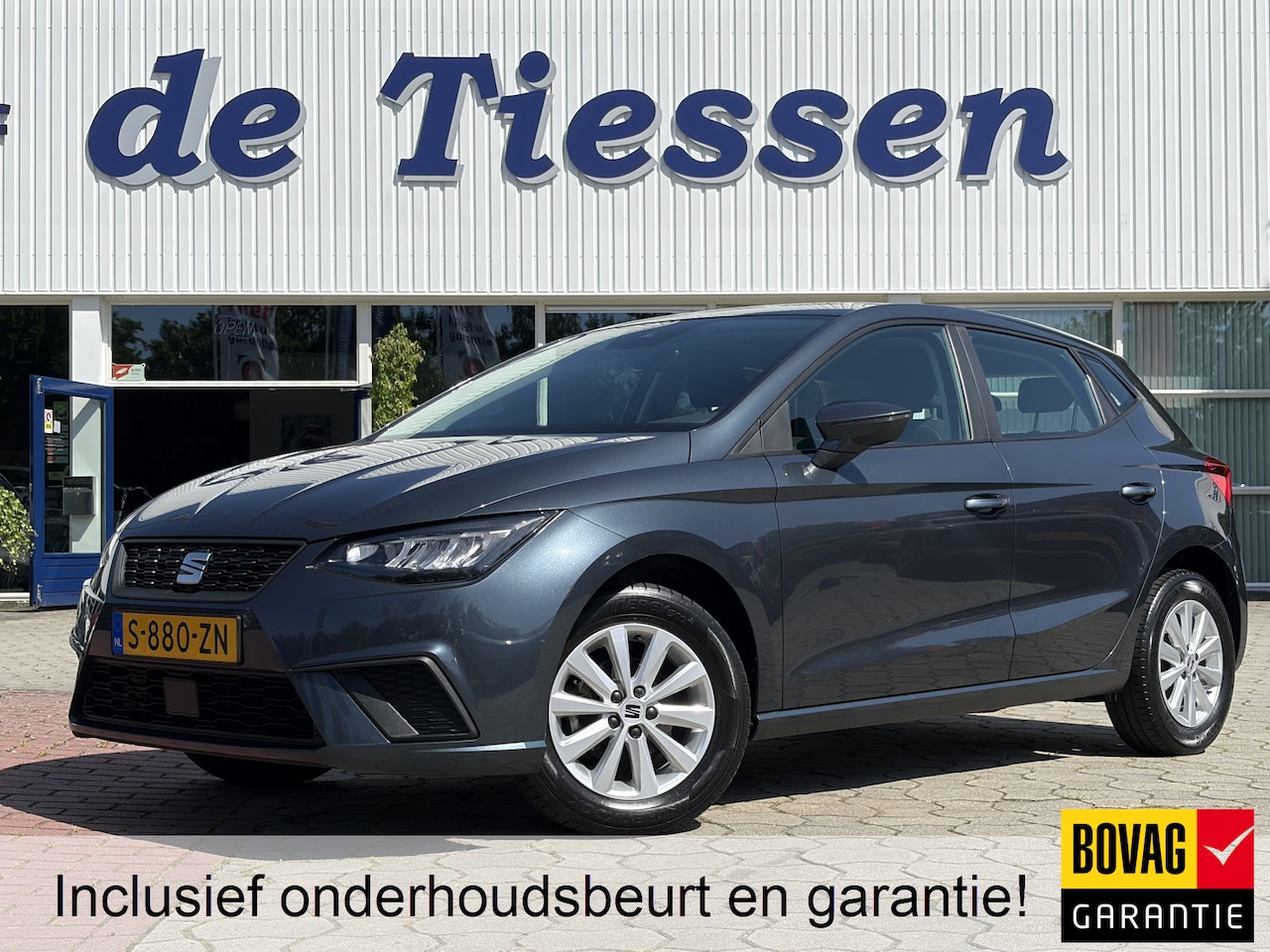 SEAT Ibiza - 1.0 EcoTSI Style Online PDC, Carplay, LED, Rijklaar met beurt & garantie! - AutoWereld.nl