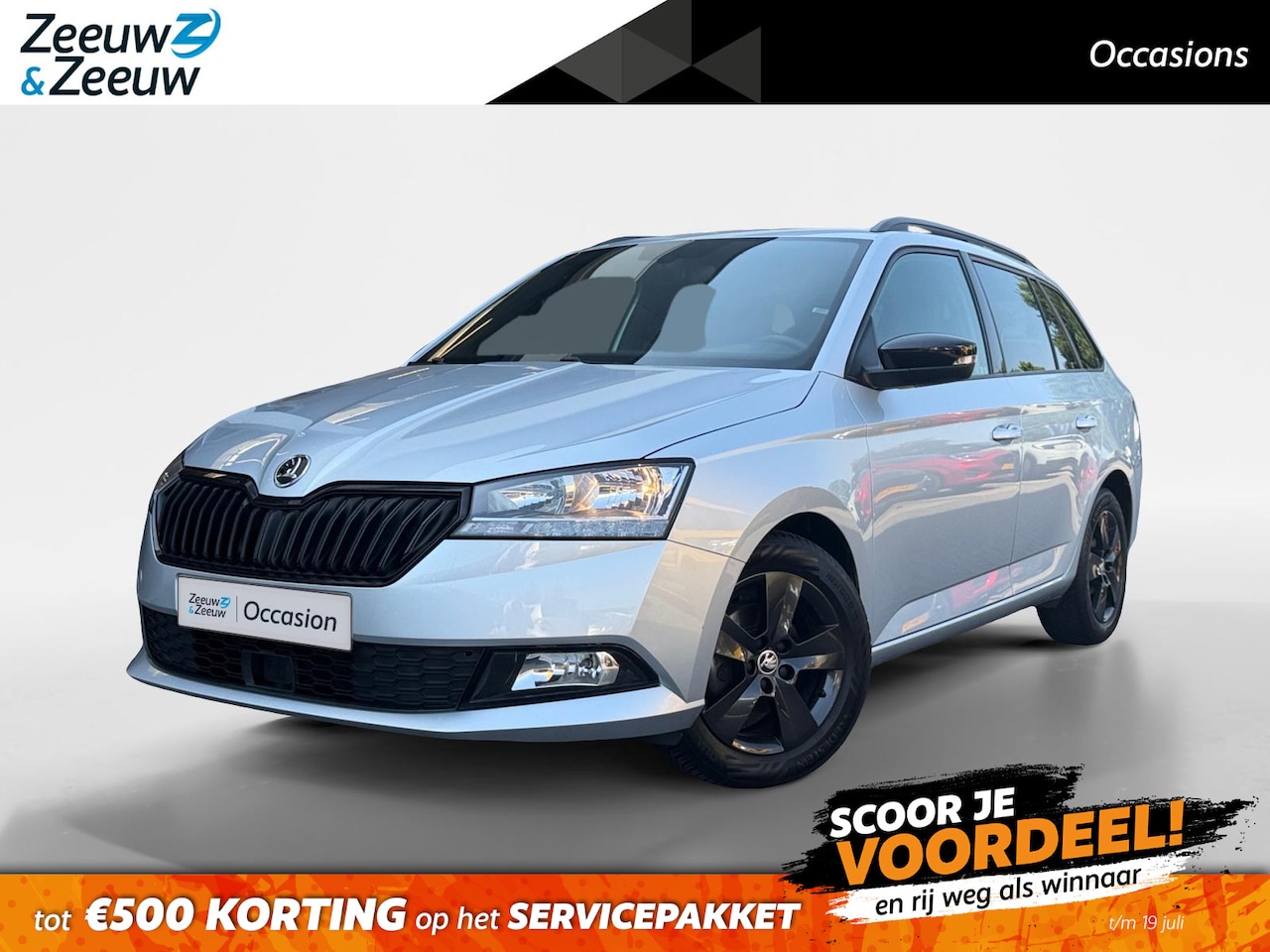 Skoda Fabia Combi - 1.0 TSI Sport Business | KEYLESS | PDC | CRUISE/CLIMATE CONTROL | 12 MAANDEN GARANTIE - AutoWereld.nl