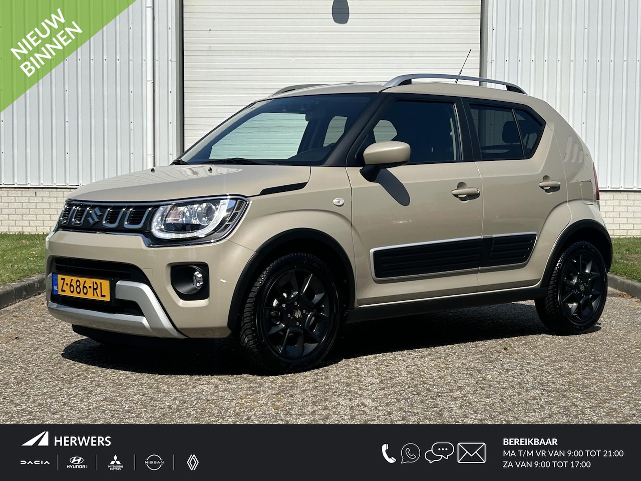 Suzuki Ignis - 1.2 Smart Hybrid Select / Achteruitrijcamera / Navigatie / Stoelverwarming voor / Trekhaak - AutoWereld.nl