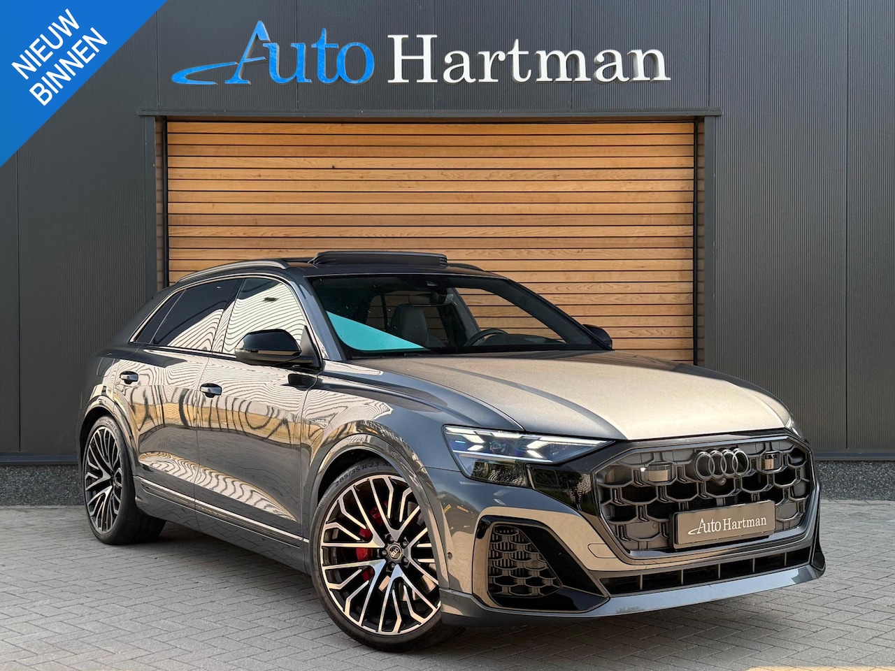 Audi Q8 - 60 TFSI e quattro Pro Line S Competition MASSAGE|4W-BESTURING|HEAD-UP|CARBON|STOELVENTILAT - AutoWereld.nl