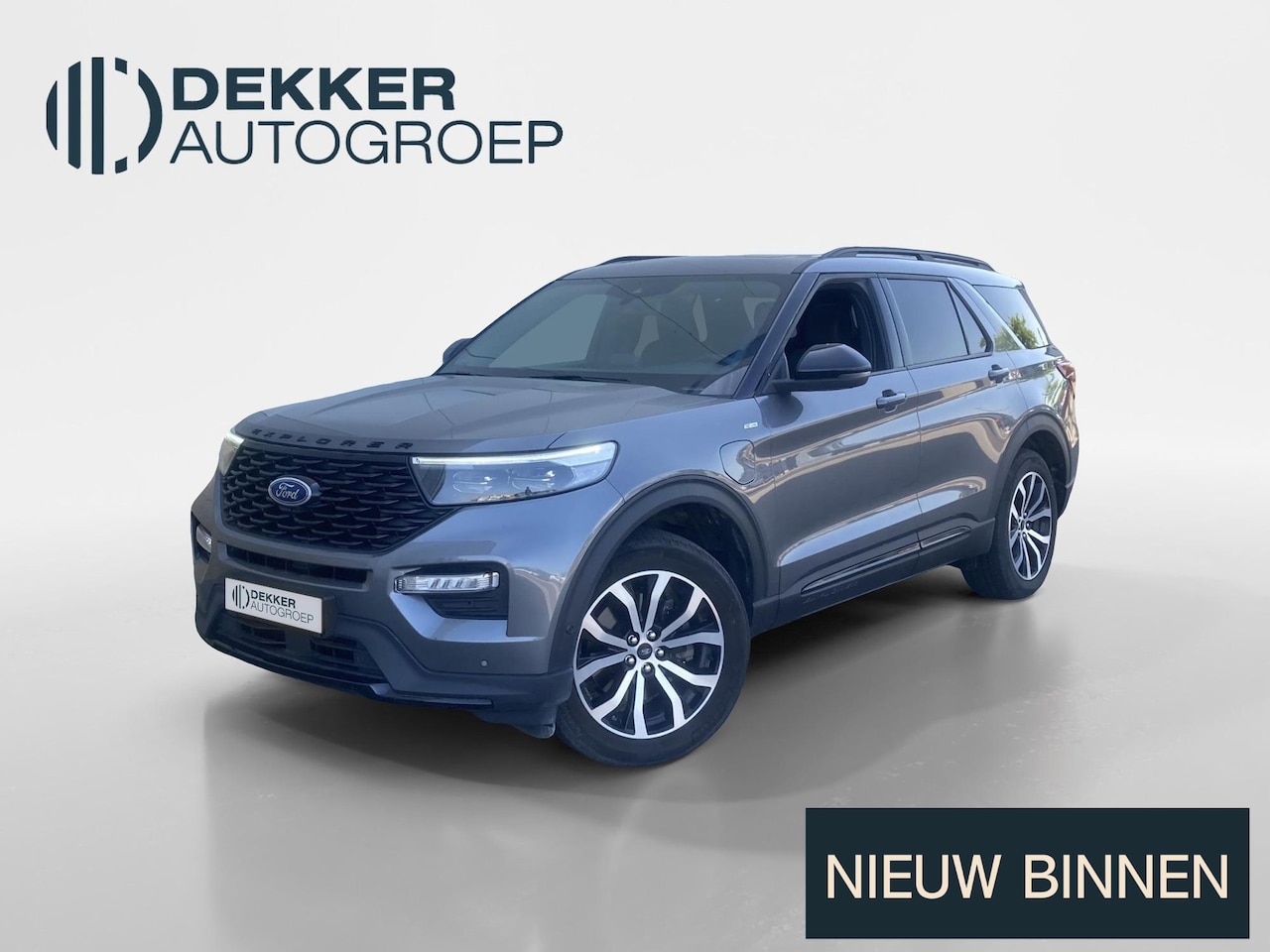 Ford Explorer - 3.0 V6 EcoBoost PHEV ST-Line 457 pk AWD 7-persoons - trekhaak - Stoelverwarming/ Stoelkoel - AutoWereld.nl