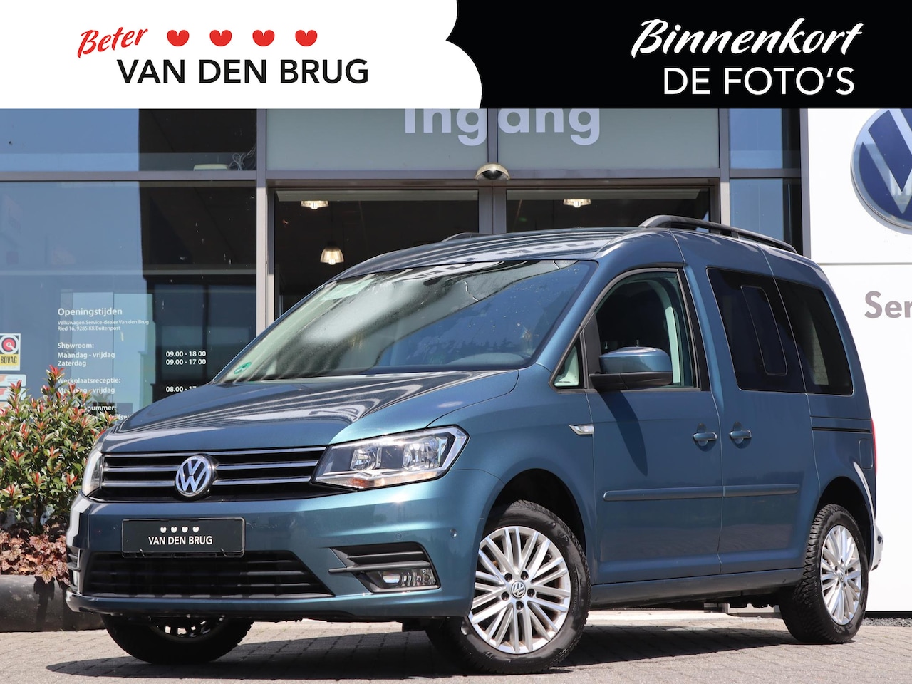 Volkswagen Caddy - 1.4 TSI 125 pk DSG Comfortline 5P | Camera | Climat Control | App Connect | Stoelverwarmin - AutoWereld.nl