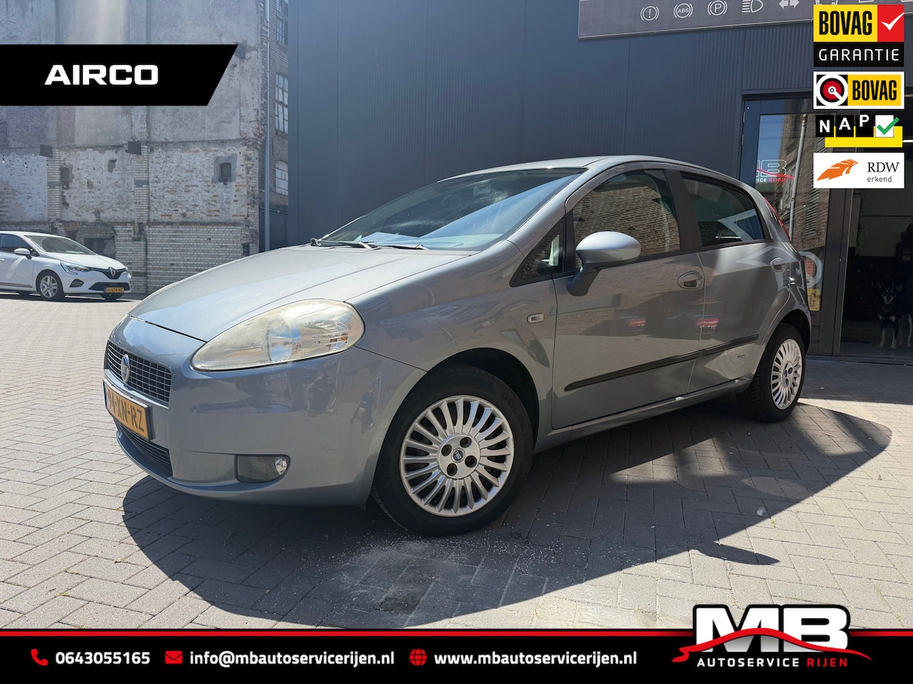 Fiat Grande Punto - 1.4 Dynamic 1.4 Dynamic, Airco - AutoWereld.nl
