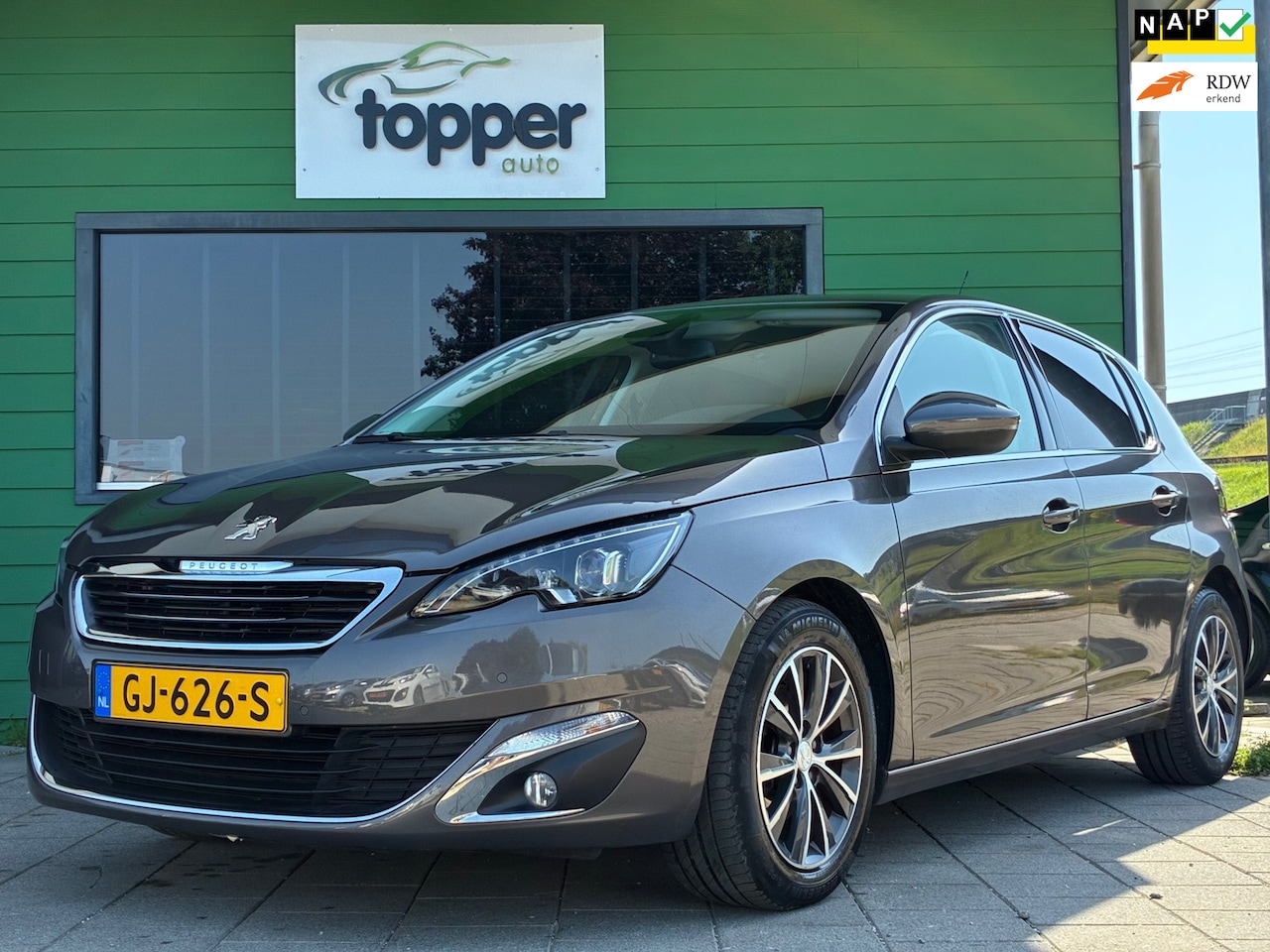 Peugeot 308 - 1.2 PureTech Allure|Automaat|Navigatie|CruiseControl|Climatronic - AutoWereld.nl