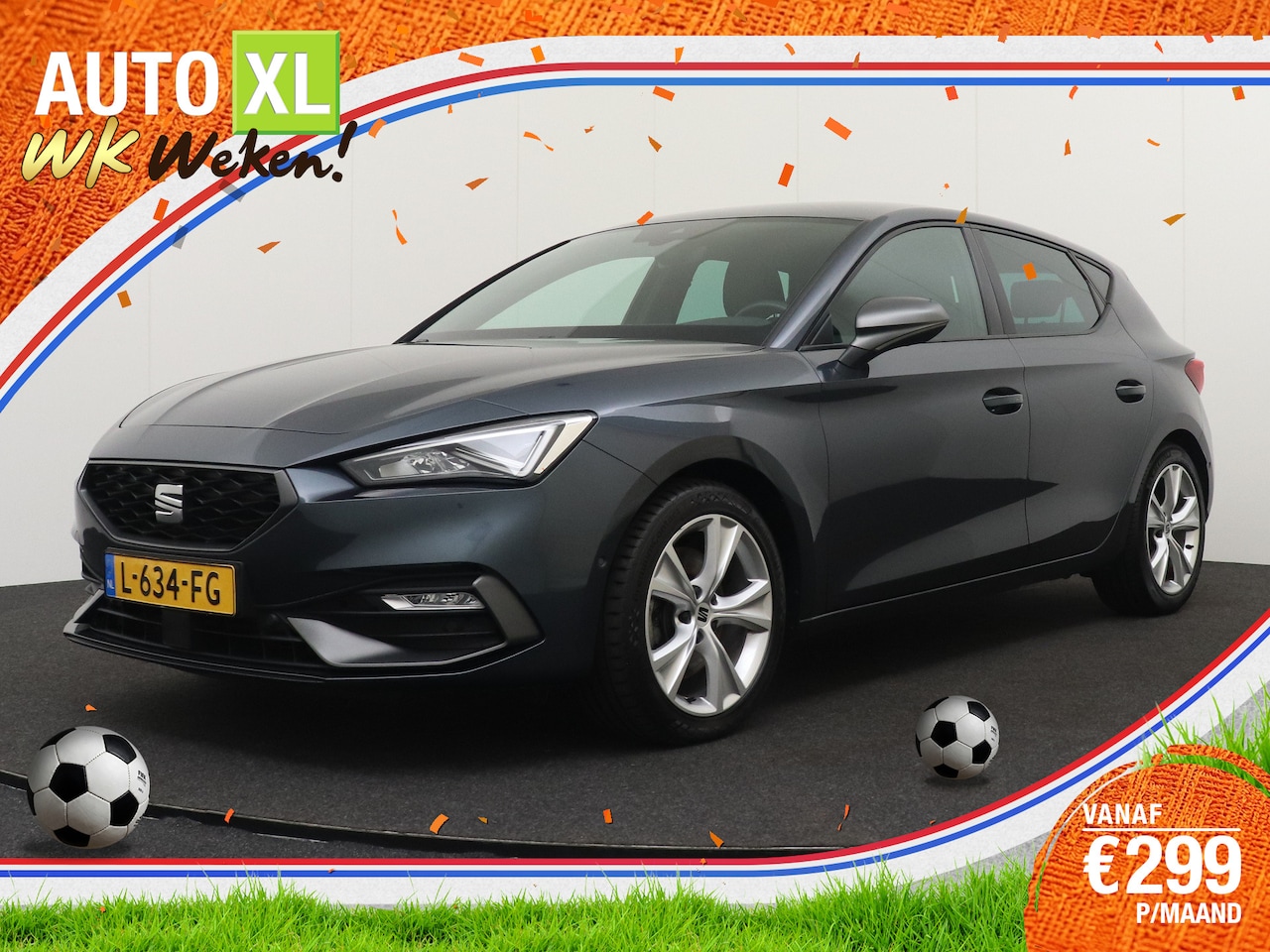 SEAT Leon - 1.5 150 PK eTSI Aut. FR Intense Elek.Trekhaak Memory Beats-Audio - AutoWereld.nl