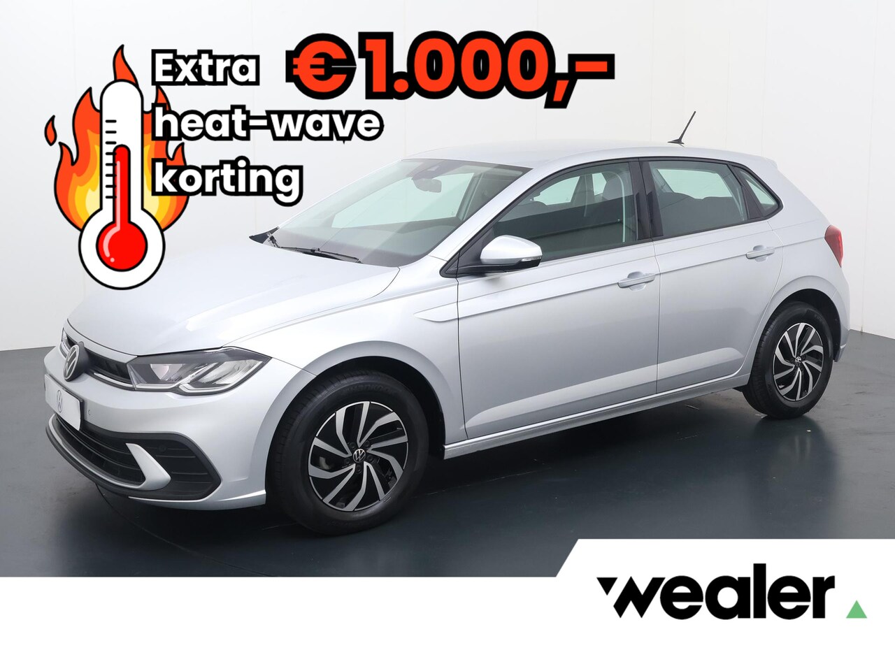 Volkswagen Polo - 1.0 TSI Go | 95 PK | Adaptive cruise control | Led verlichting | Apple Carplay/Android Aut - AutoWereld.nl