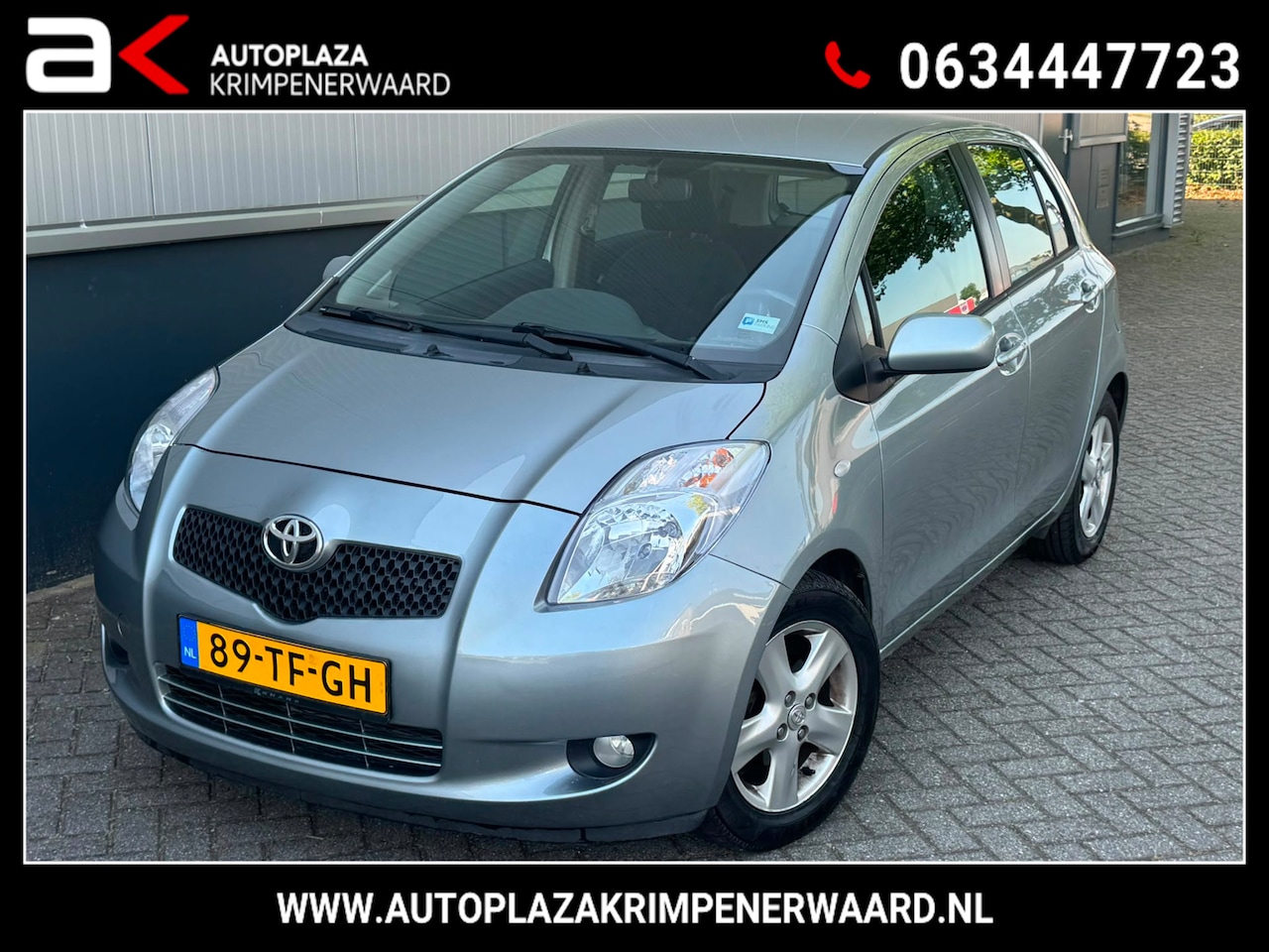 Toyota Yaris - 1.3 VVTi Luna MMT Automaat Nieuwe apk Airco - AutoWereld.nl