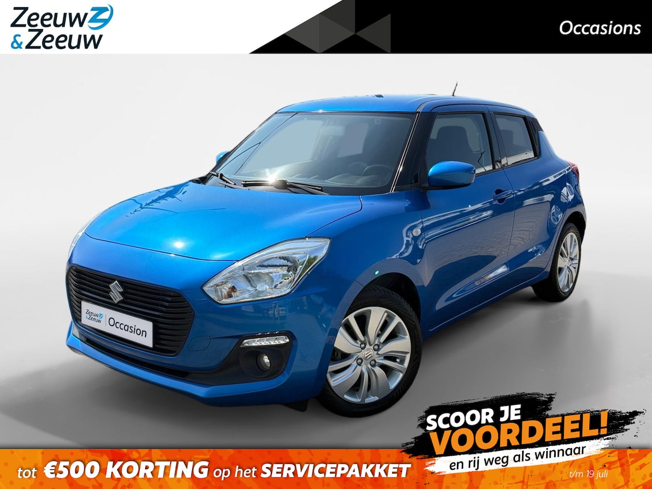 Suzuki Swift - 1.2 Select |Airco| Stoelverwarming| NL auto| Navigatie| Allweatherbanden| 12 maanden Bovag - AutoWereld.nl