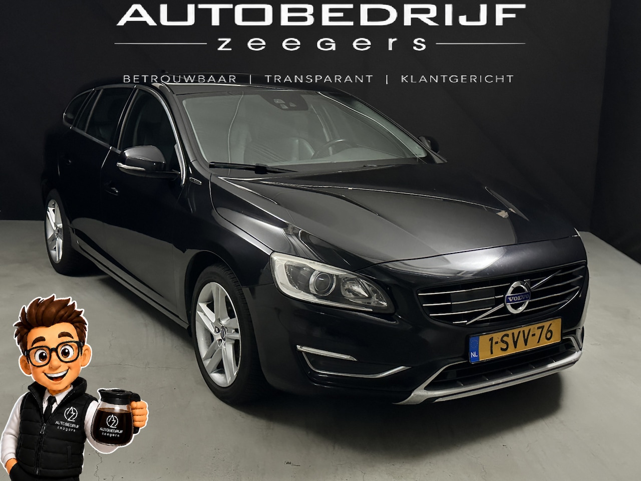 Volvo V60 - 2.4 D6 AWD Plug-In Hybrid Summum *Diesel/Hybrid*Automaat*Pano* - AutoWereld.nl