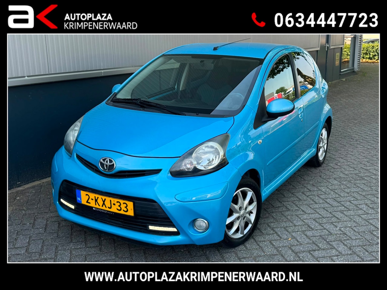 Toyota Aygo - 1.0 VVT-i Dynamic Orange Airco Nieuwe apk - AutoWereld.nl