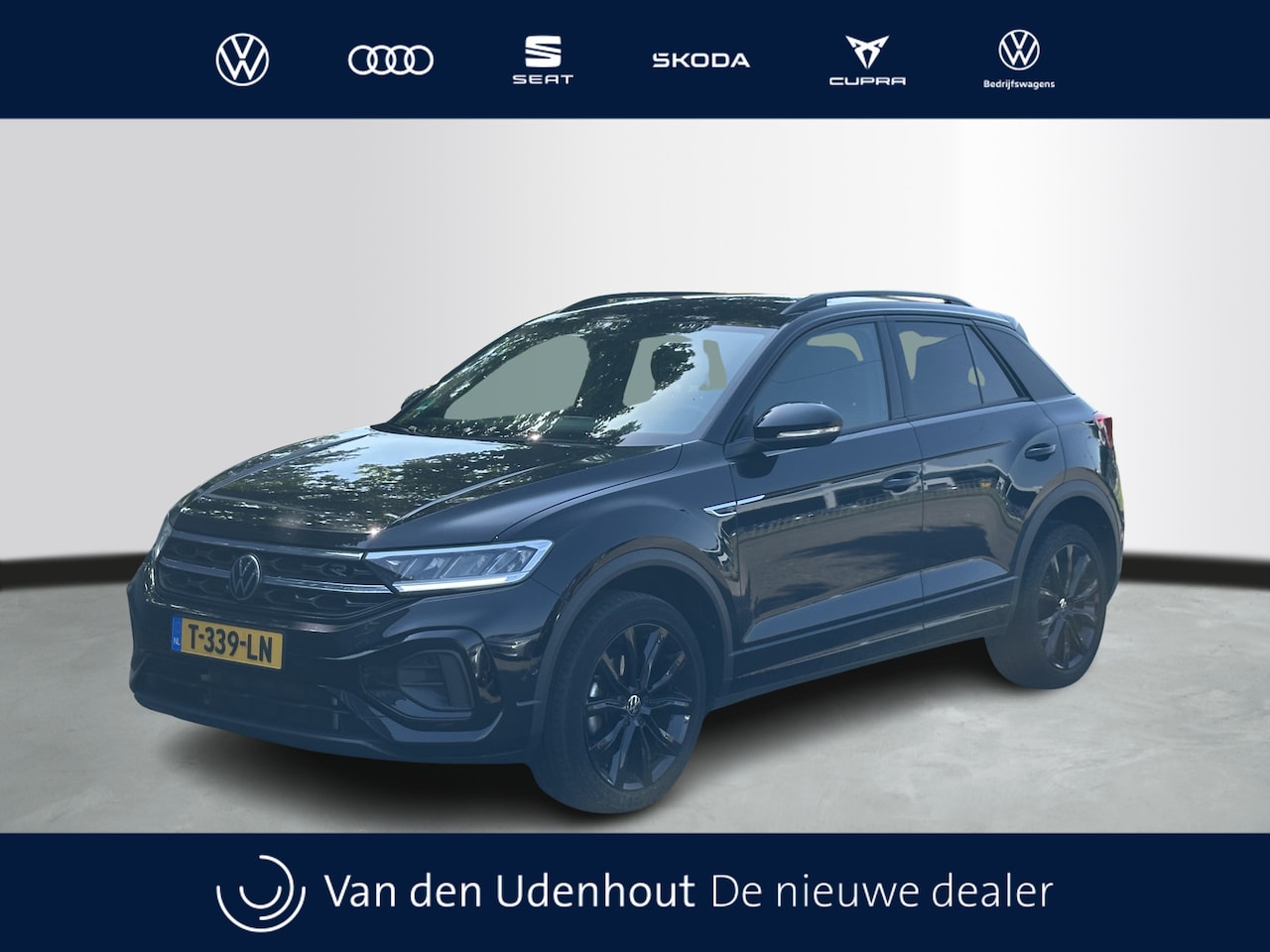 Volkswagen T-Roc - 1.5 TSI 150pk DSG R-Line App Connect Black Style - AutoWereld.nl