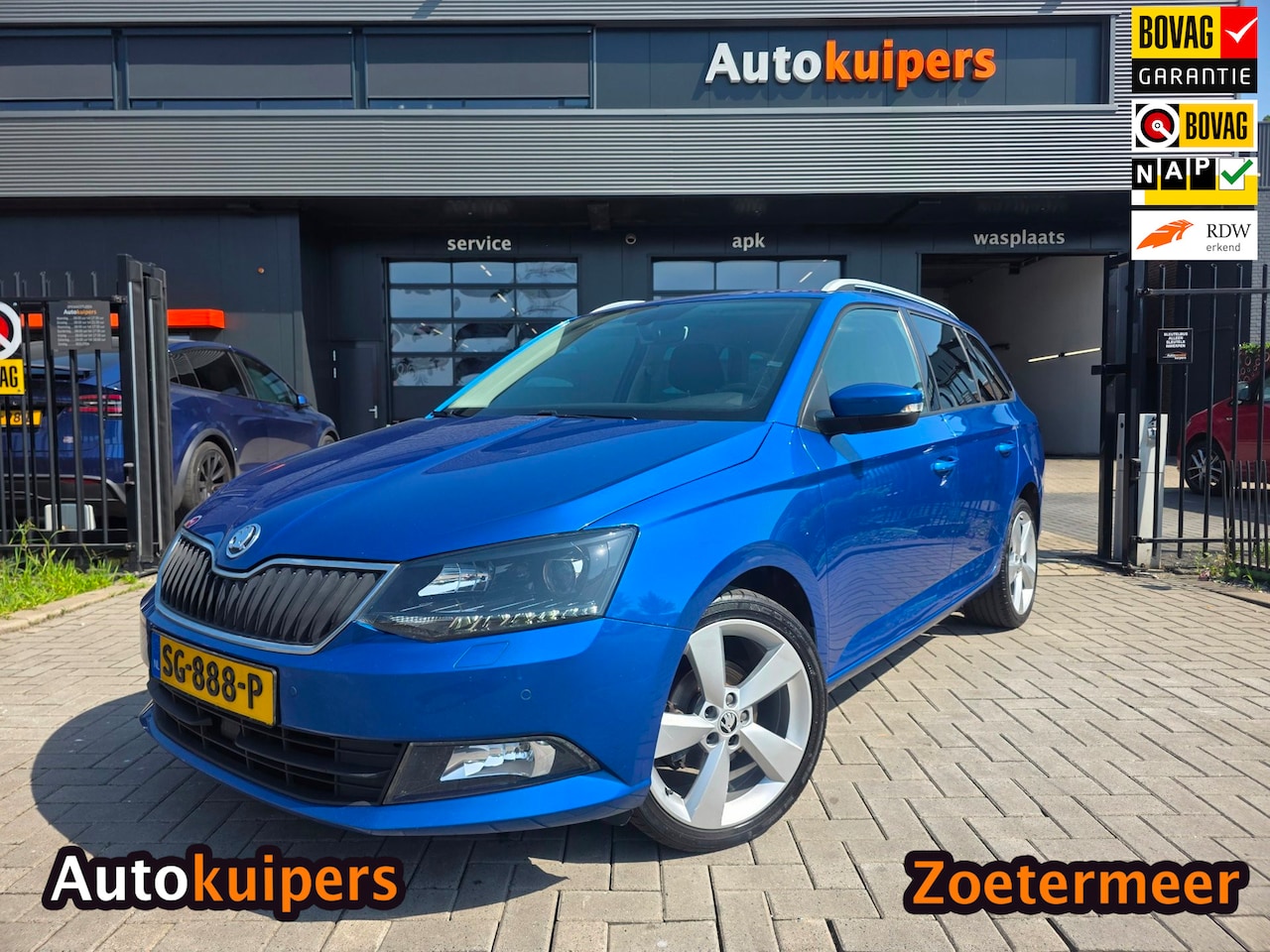 Skoda Fabia Combi - 1.0 TSI Style Business | Met o.a. cruise control, climate control, afneembare trekhaak en - AutoWereld.nl
