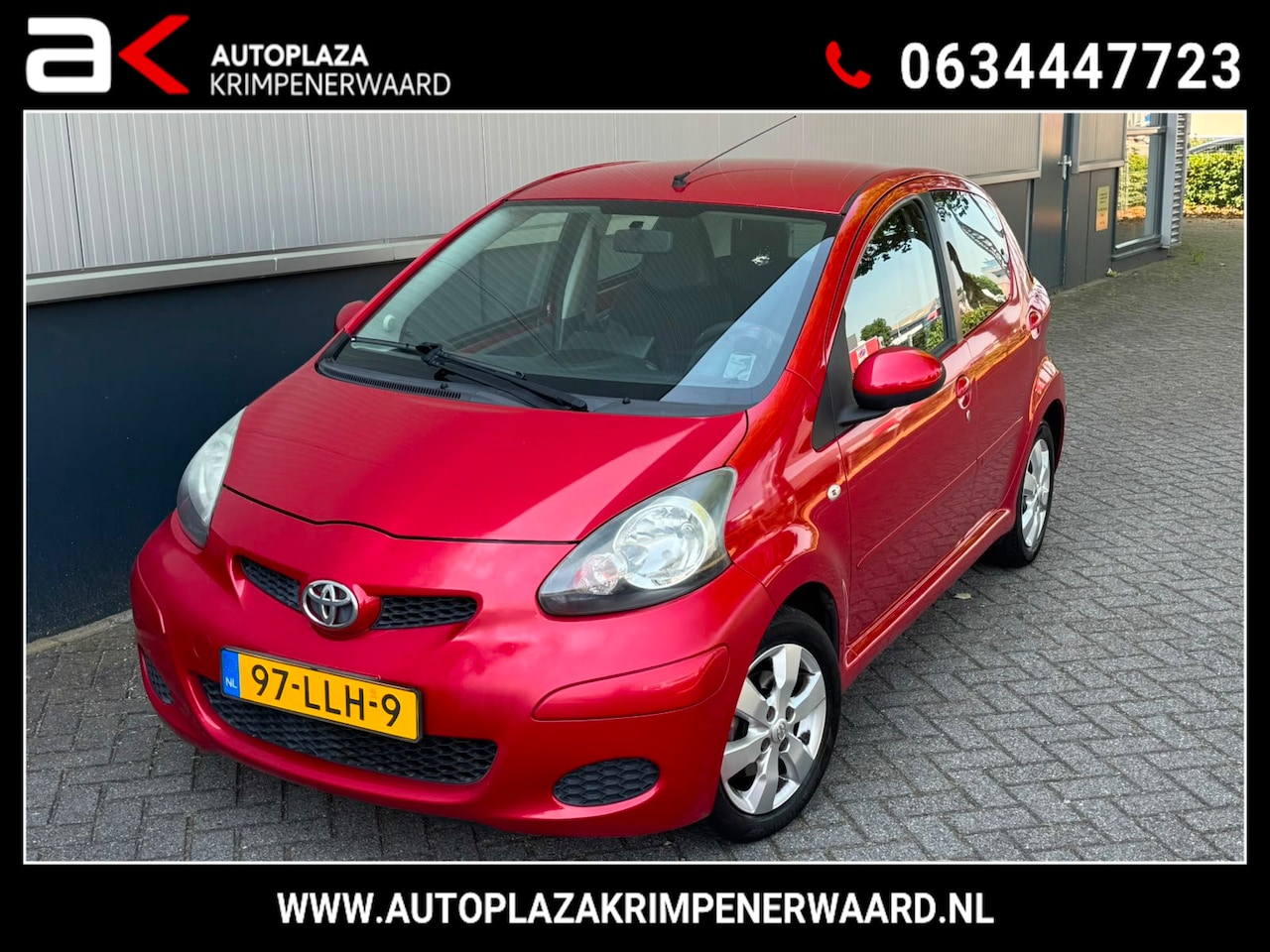 Toyota Aygo - 1.0-12V Aspiration Red Airco Carplay Nieuwe apk nap - AutoWereld.nl