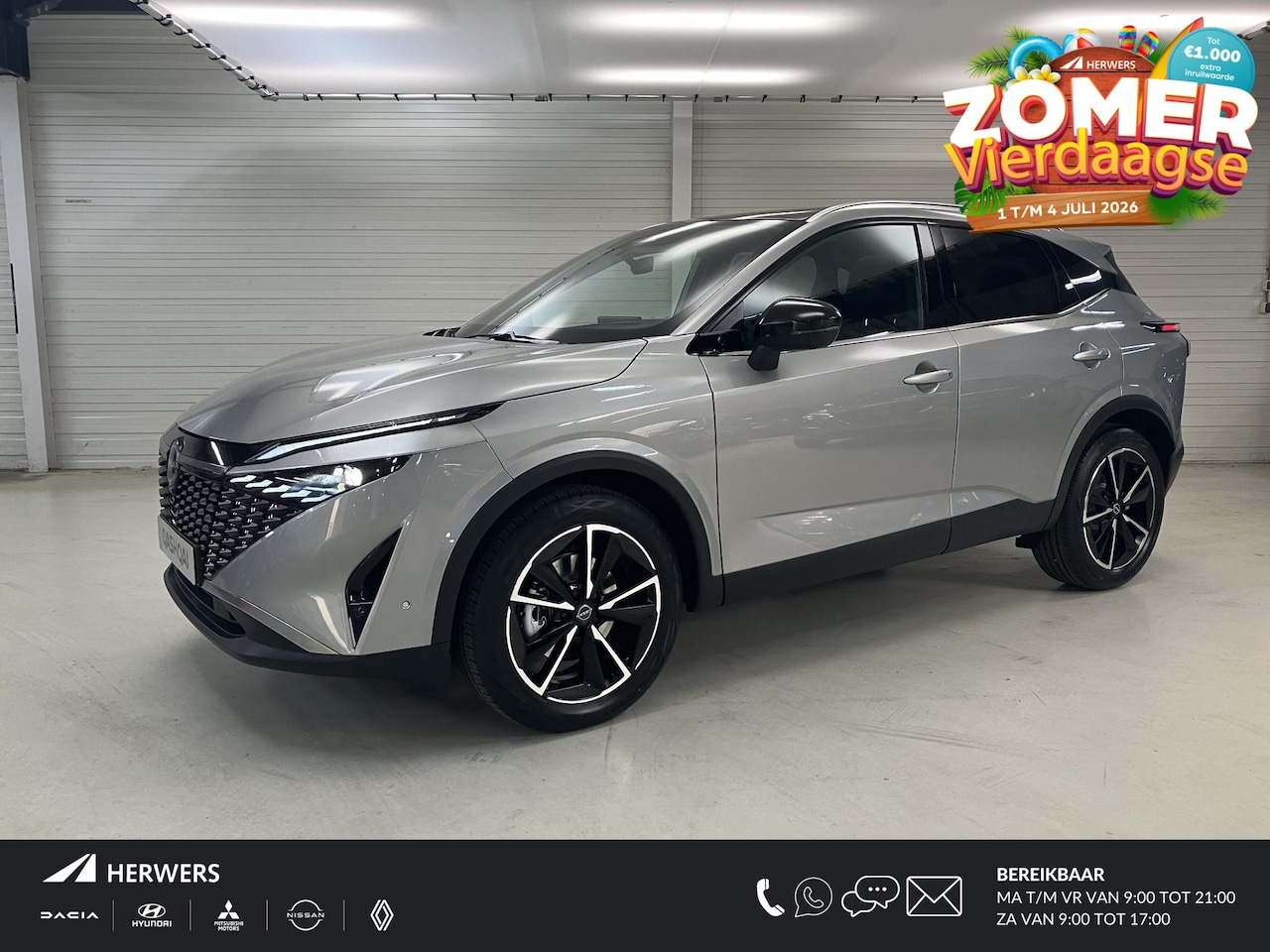 Nissan Qashqai - 1.5 e-Power Tekna / €2.500,- Nissan Voorraadvoordeel / Nieuw uit Voorraad Leverbaar / Lede - AutoWereld.nl
