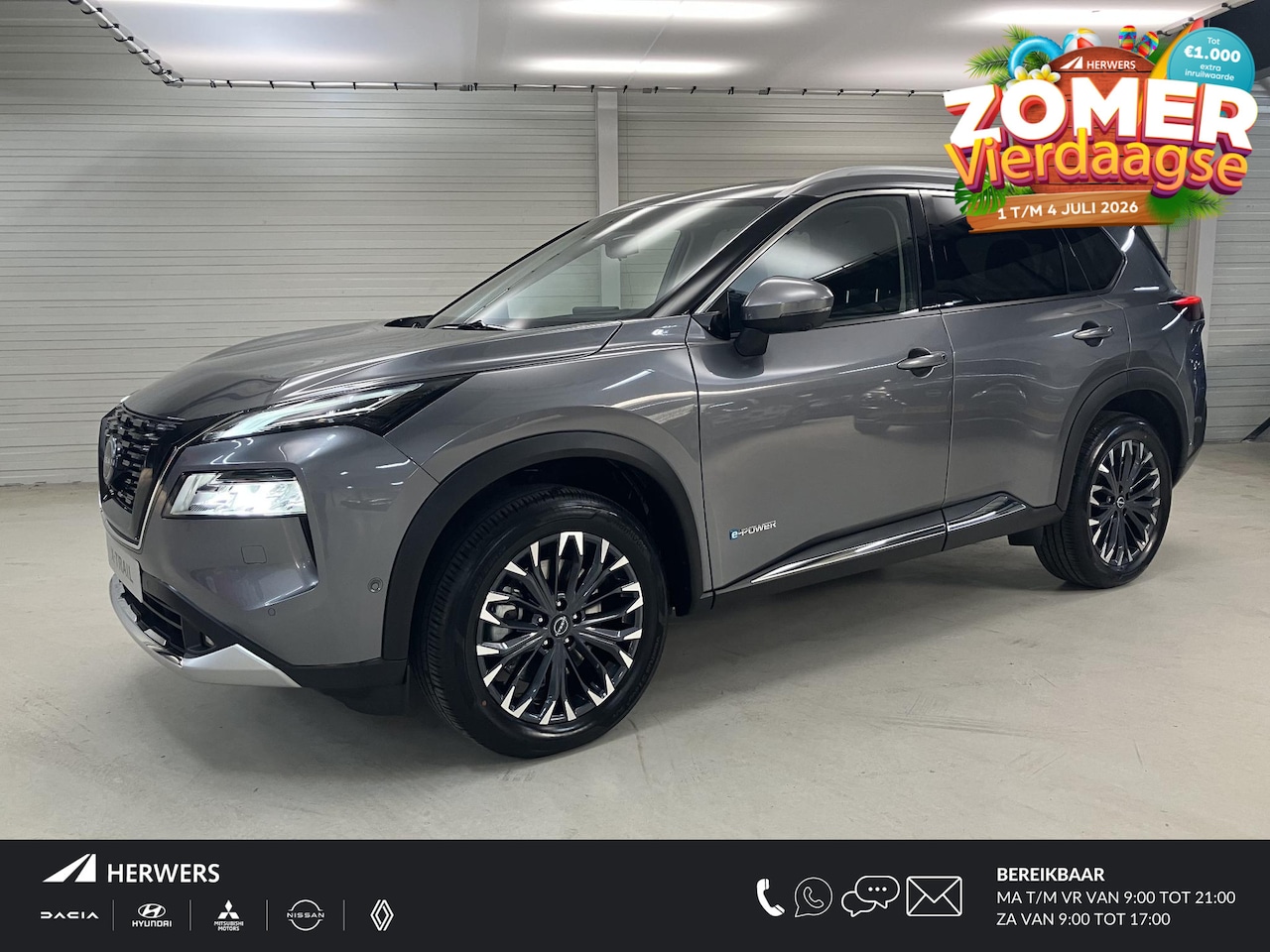 Nissan X-Trail - 1.5 e-4orce Tekna Plus 4WD 7p. 1.5 e-4orce Tekna Plus 4WD 7p. / €8.000,- Nissan Voorraadvoordeel / Nieuw uit Voorraad Lev - AutoWereld.nl